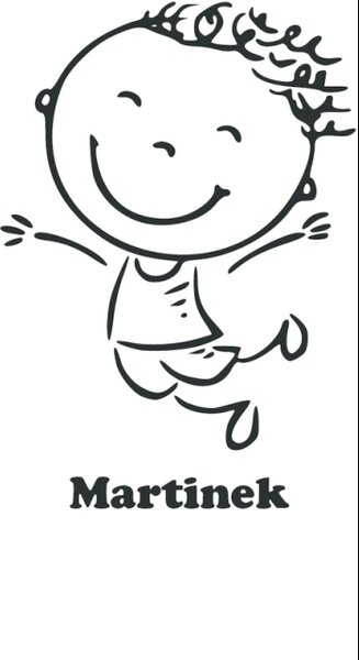 Samolepka Chlapeček 3