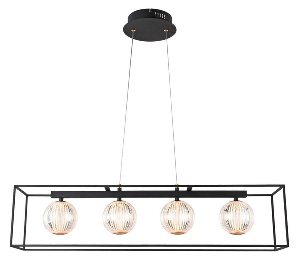 LED Lustr na lanku BOX LED/14W/230V 3000K