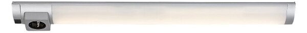 RABALUX 78055 Soft2 svítidlo pod kuchyňskou linku s vypínačem a zásuvkou LED 5W/260lm 4000K stříbrná, bílá, š450mm