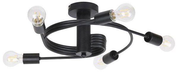 RABALUX 2096 Carly stropní svítidlo LED E27 5x15W matná černá