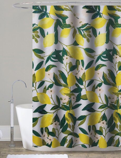 Gedy Gedy, LEMON sprchový závěs 180x200cm, polyester, 1360