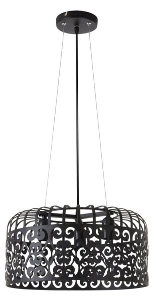 RABALUX 2158 Alessandra závěsné svítidlo E27 3x60W matná černá