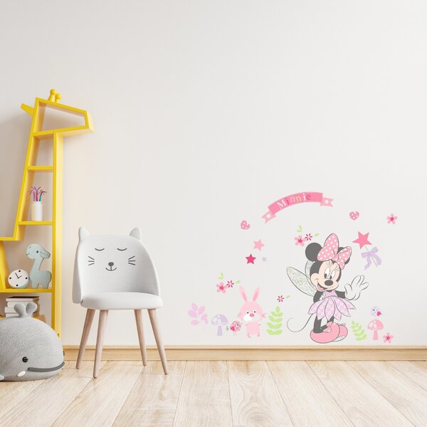 Samolepka na zeď "Minnie Mouse" 88x68 cm