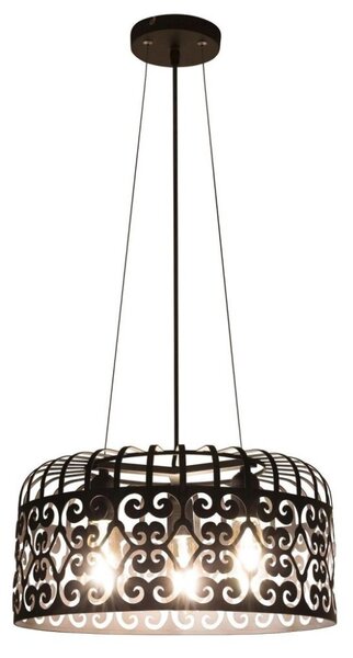RABALUX 2158 Alessandra závěsné svítidlo E27 3x60W matná černá