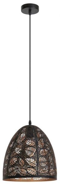 RABALUX 2277 Manorca závěsné svítidlo E27 1x40W černá, zlatá