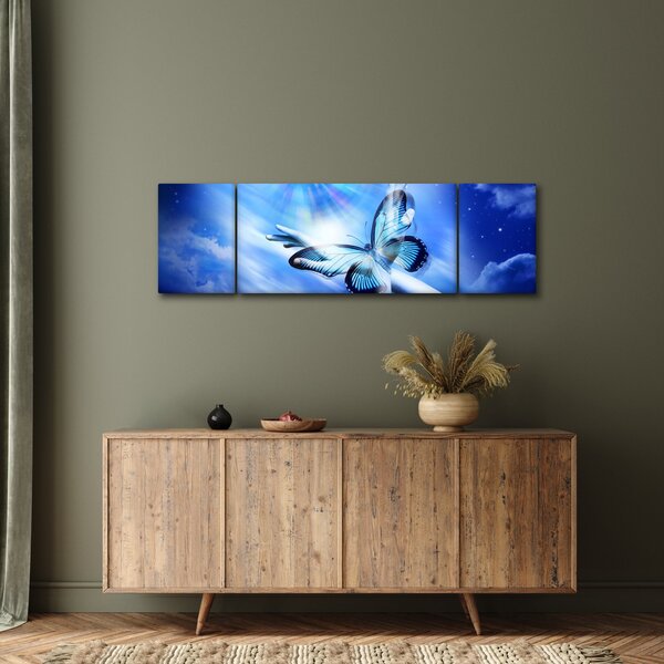 Obraz - Motýl, symbol naděje (170x50 cm)