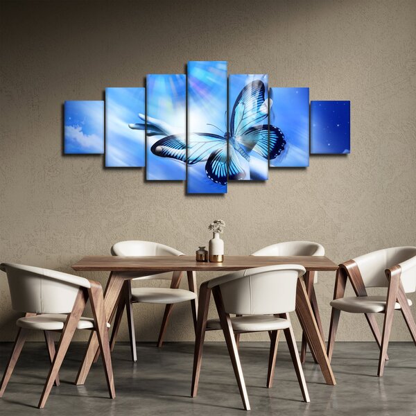 Obraz - Motýl, symbol naděje (210x100 cm)