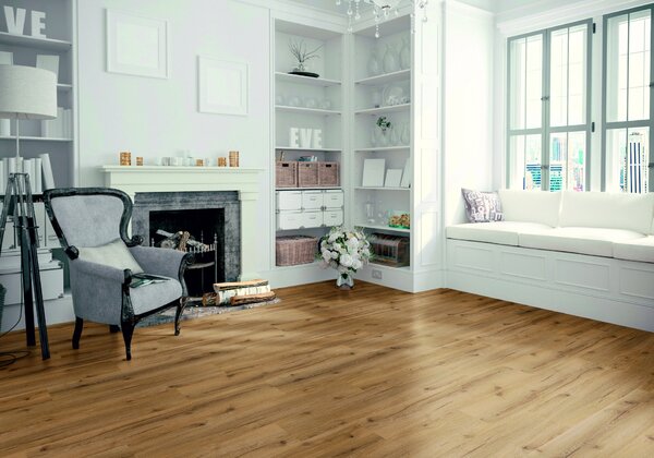 Lepená vinylová podlaha Authentic Oak 0,55 - 2040 Dub Vévodský - 228,6×1219,2 mm