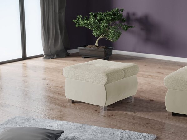 Čalouněný taburet Herkules malý, Potah: Magic Velvet 2201 + Matana 17 5903211227257
