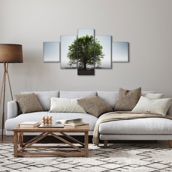 Obraz - Osamocený strom (125x70 cm)