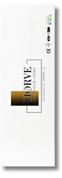 Horve Akustický panel 2700 x 605 mm - bílý dub