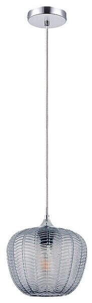 RABALUX 3177 Monet závěsné svítidlo D235mm 1xE27 chromová, kouřová