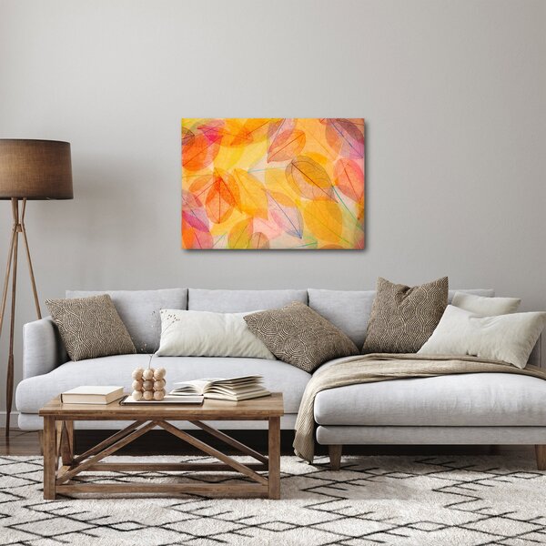 Obraz - Pozadí z podzimního listí (70x50 cm)
