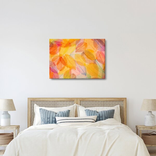 Obraz - Pozadí z podzimního listí (70x50 cm)
