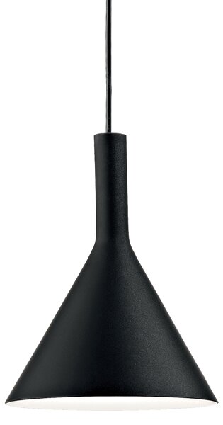 Závěsné svítidlo Ideal lux 074344 COCKTAIL SP1 SMALL NERO 1xE14 40W černá