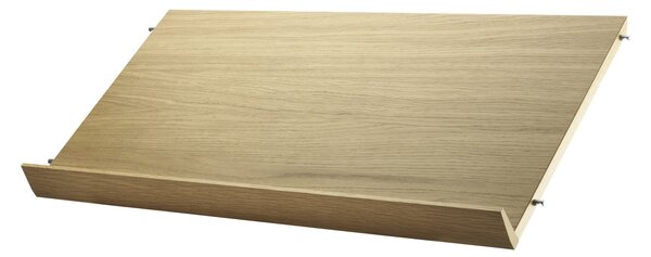 STRING Police na časopisy Magazine Shelf 78 x 30, Oak