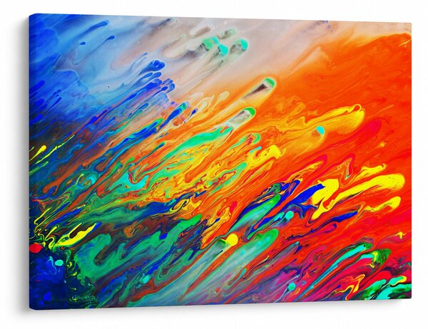 Obraz - Barevná abstrakce (70x50 cm)