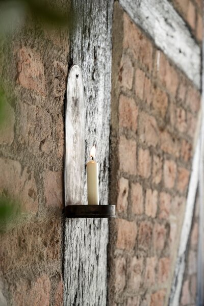 Svíčka Ivory Rustic 11 cm