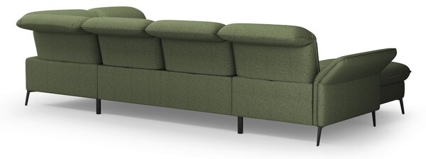 SEDACÍ SOUPRAVA, textil, olivově zelená Sit & More - Sedací soupravy, Online Only