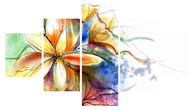 Obraz - Květina (125x70 cm)