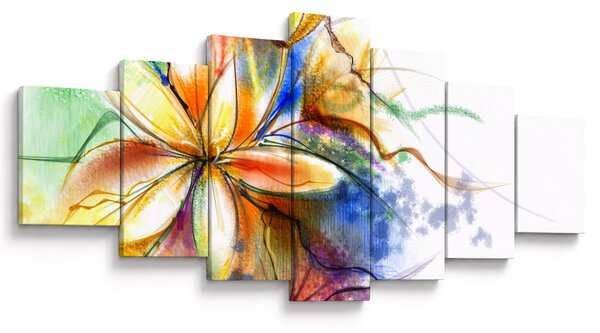 Obraz - Květina (210x100 cm)