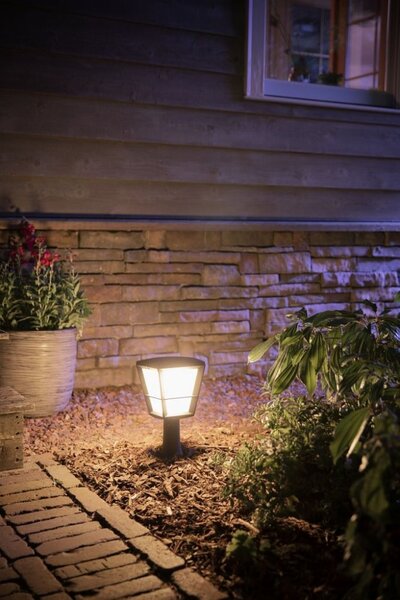 Philips HUE 17441/30 / P7 Econic venkovní zahradní sloupek 15W = 1150lm LED IP44 2200-6500K RGB