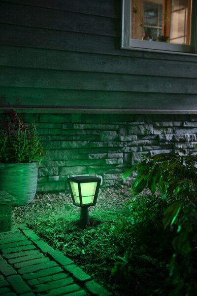 Philips HUE 17441/30 / P7 Econic venkovní zahradní sloupek 15W = 1150lm LED IP44 2200-6500K RGB