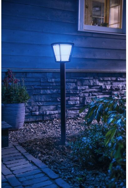 Philips HUE 17442/30 / P7 Econic venkovní zahradní sloupek 15W = 1150lm LED IP44 2200-6500K RGB