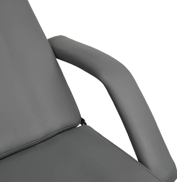 Masážní stůl šedý 180 x 62 x (87–112) cm 110266