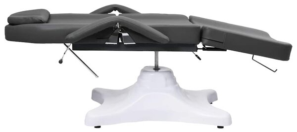 Masážní stůl šedý180 x 62 x (86,5–118) cm 110263