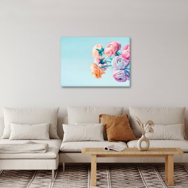 Obraz - Květiny ve váze (70x50 cm)