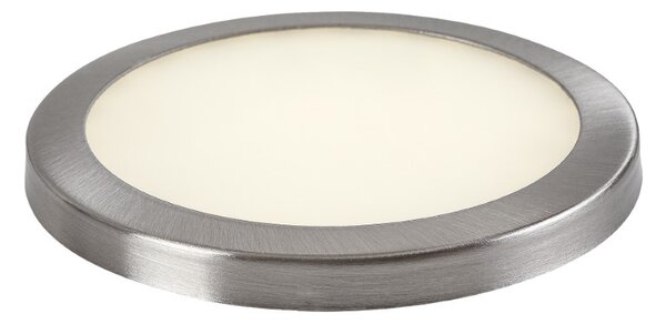 RABALUX 78043 Socavi svítidlo pod kuchynskú linku D80mm LED 3W/100lm 4000K stříbrná, bílá, 3-set+adaptér