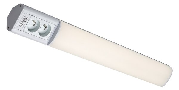 RABALUX 78041 Bath 2E svítidlo pod kuchynskú linku so zásuvkou š700mm LED 15W/1300lm 4000K bílá