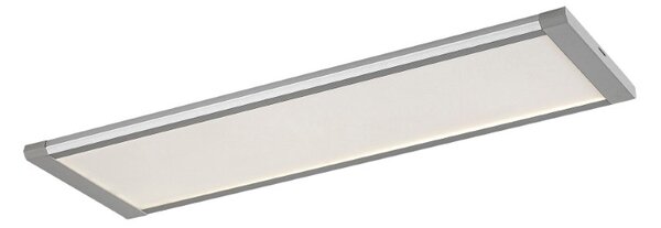 RABALUX 78021 Tarelo dotykové svítidlo pod kuchynskú linku š300mm LED 6W/380lm 3000+4200+6500K stříbrná, bílá, infračervený senzor