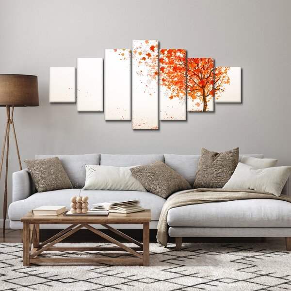 Obraz - Strom ve větru (210x100 cm)
