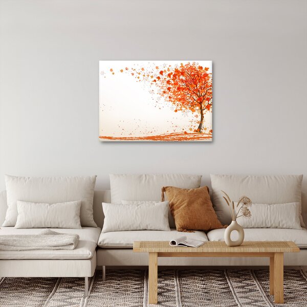Obraz - Strom ve větru (70x50 cm)