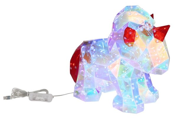 GLOBO 28088 BRONDAR dekorační osvětlení LED 0,03W 6000K vícebarevná, USB Cable incl