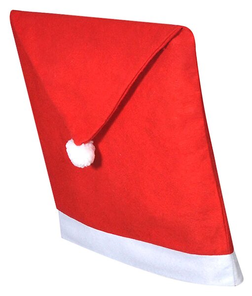 Potahy na opěradla židle 6 ks čepice Santa Clause 131012