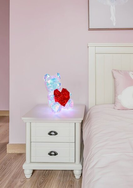 GLOBO 28058 BRONDAR dekorační osvětlení LED 0,03W 8000K vícebarevná, USB Cable incl