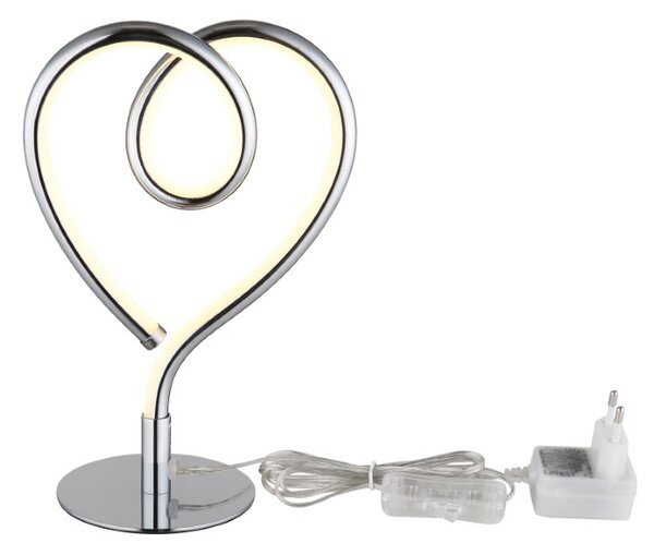 GLOBO 28054C AMORE dekorační osvětlení LED 6W 450/250lm 3000K chromová