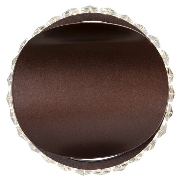 Rabalux 5049 Capriana nástěnné LED svítidlo 160mm 6W / 480lm 4000K IP20 hnědý kov
