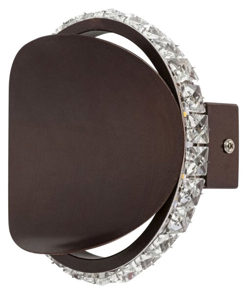 Rabalux 5049 Capriana nástěnné LED svítidlo 160mm 6W / 480lm 4000K IP20 hnědý kov