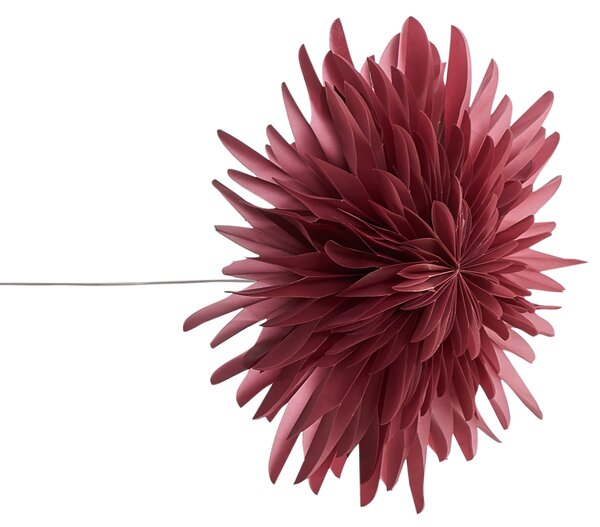 Sada 3 závěsných dekorací LED GROVLAN Hvězda 41 cm Pestrá