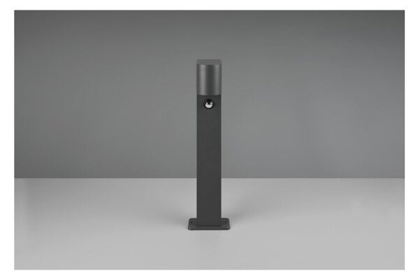 TRIO 514260142 ROYA exteriérový zahradní sloupek se senzorem 1xGU10 V500mm IP44 antracit