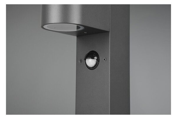 TRIO 514260142 ROYA exteriérový zahradní sloupek se senzorem 1xGU10 V500mm IP44 antracit