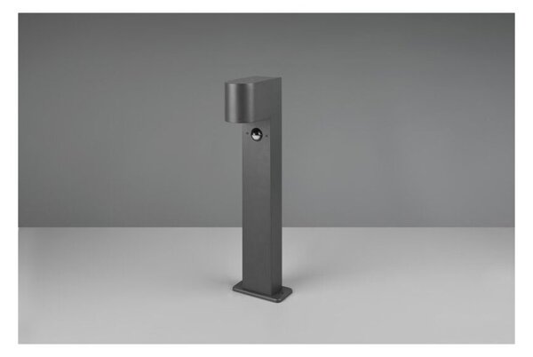 TRIO 514260142 ROYA exteriérový zahradní sloupek se senzorem 1xGU10 V500mm IP44 antracit