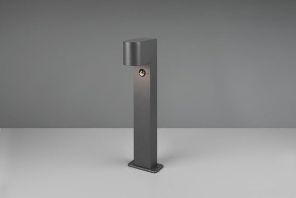TRIO 514260142 ROYA exteriérový zahradní sloupek se senzorem 1xGU10 V500mm IP44 antracit