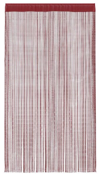 Provázkové záclony, 2 ks, 100x250 cm, vínová 132408