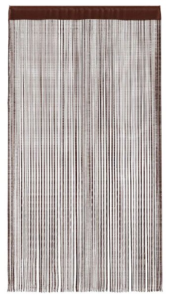 Provázkové záclony, 2 ks, 140x250 cm, hnědá 132411