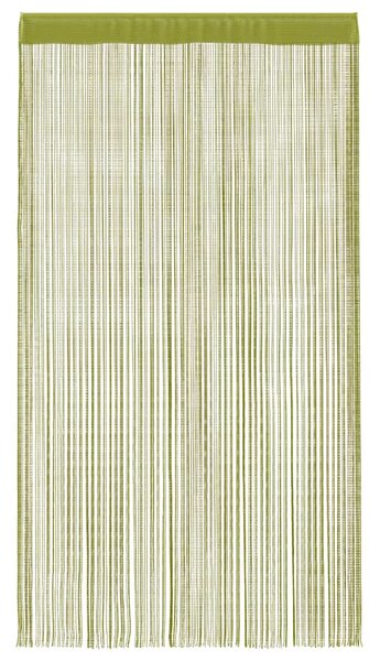 Provázkové záclony, 2 ks, 140x250 cm, zelená 132413